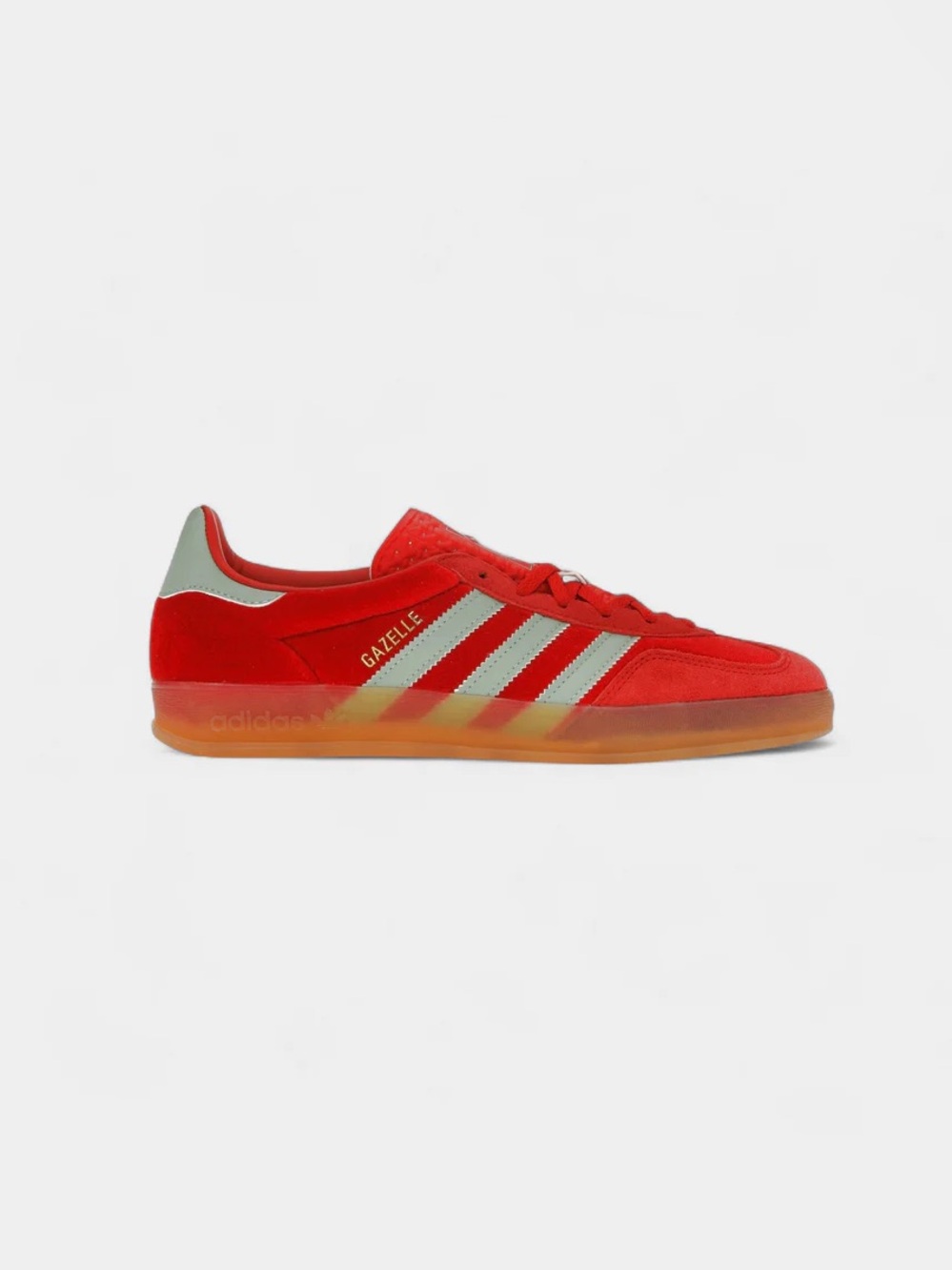 Adidas Gazelle Indoor Better Scarlet Hazy Green Women’s Size 7